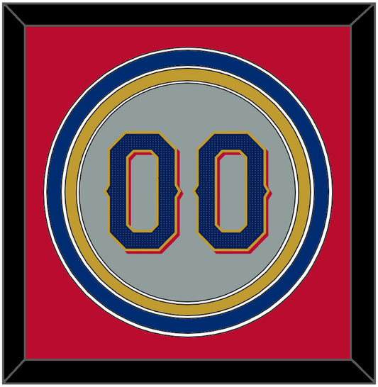 Texas Number - Road Gray - Premier Tier 3
