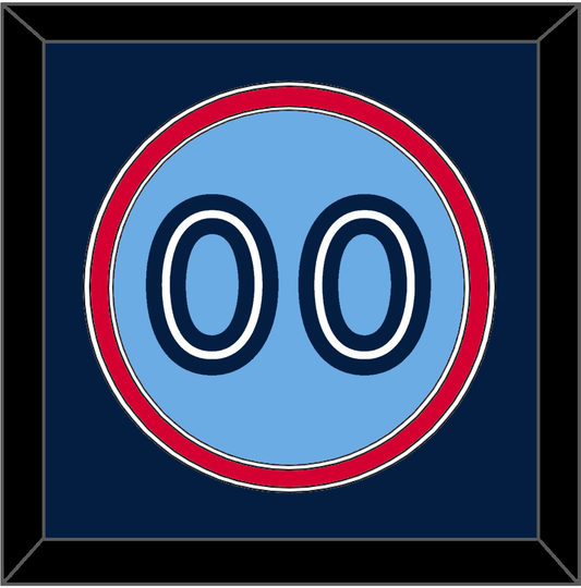 Toronto Number - Alternate Light Blue - Signature Tier 3