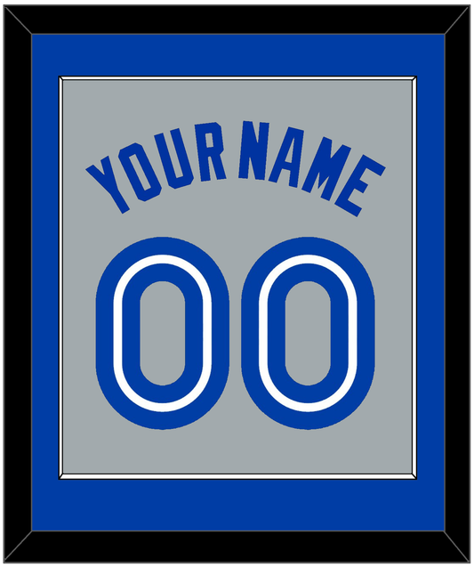 Toronto Name & Number - Road Gray (1989-1996) - Essential Tier 2