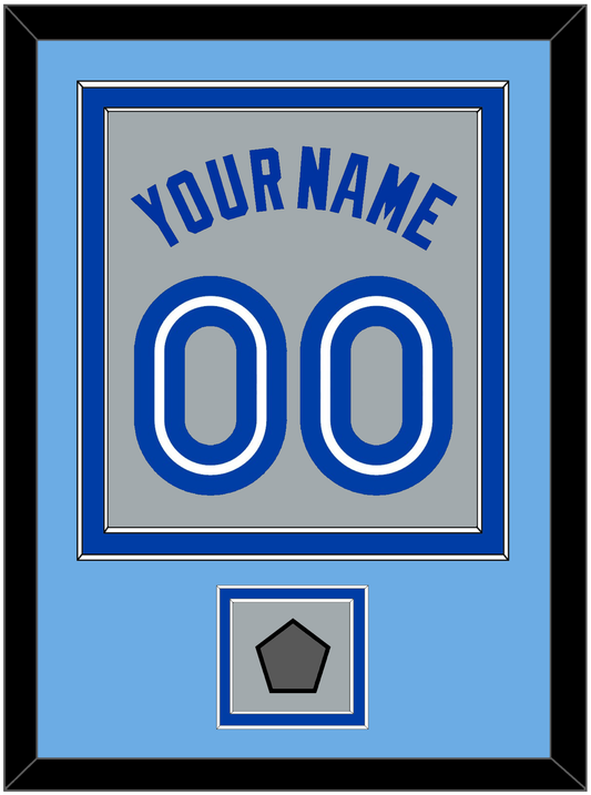Toronto Name & Number With World Series Patch - Road Gray (1989-1996) - Signature Tier 3