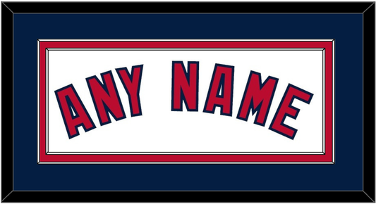 Washington Name - Home White - Signature Tier 4