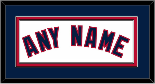 Washington Name - Alternate Home White - Signature Tier 4
