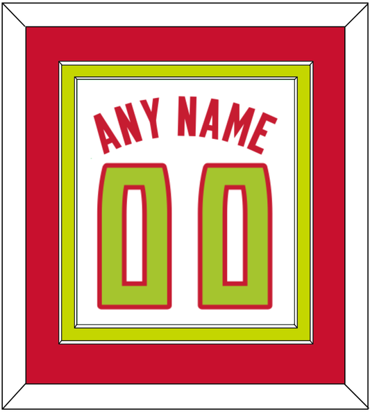 Atlanta Name & Number - Home White (2015-2017) - Signature Tier 3