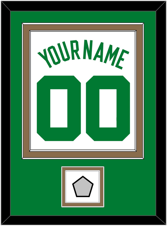 Boston Name & Number With Champions Patch - Home White (1972-2018) - Signature Tier 2