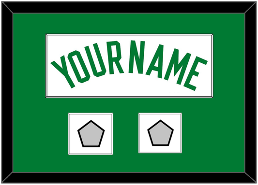 Boston Name & 2 Trophy Patches - Home White (1972-2018) - Essential Tier 1