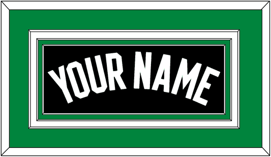 Boston Name - Black Statement - Premier Tier 2