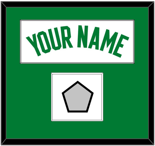 Boston Name & Champions Patch - White Association - Essential Tier 1