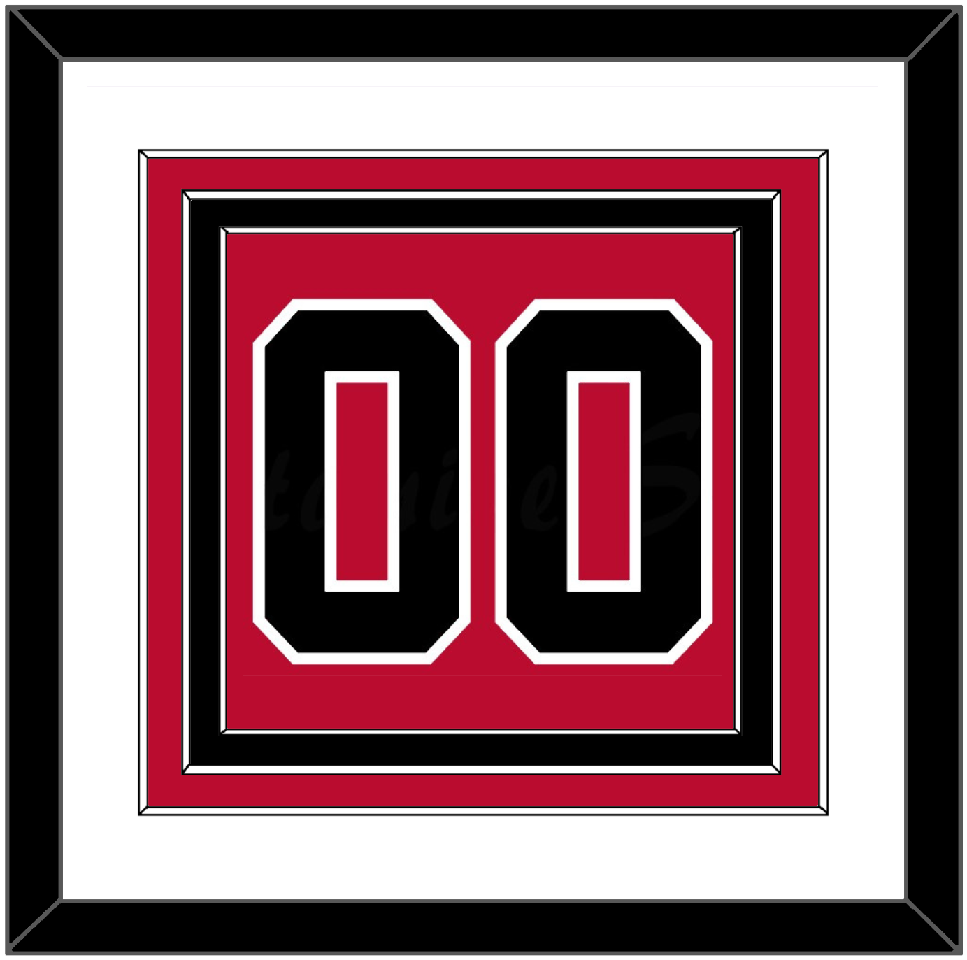 Chicago Number - Road Red (1986-2017) - Premier Tier 1