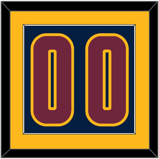 Cleveland Number - Alternate Blue (2014-2017) - Essential Tier 2