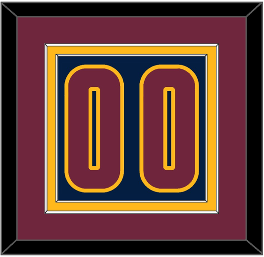 Cleveland Number - Alternate Blue (2014-2017) - Signature Tier 5