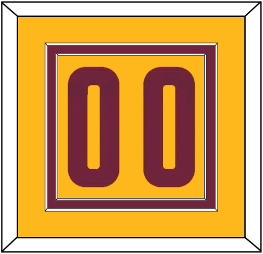 Cleveland Number - Alternate Yellow (2012-2017) - Signature Tier 2