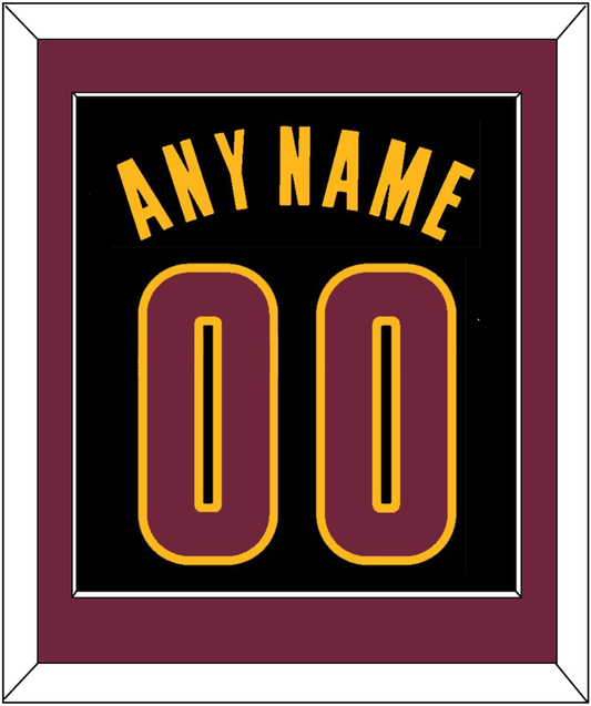 Cleveland Name & Number - Black Pride (2015-2017) - Essential Tier 3