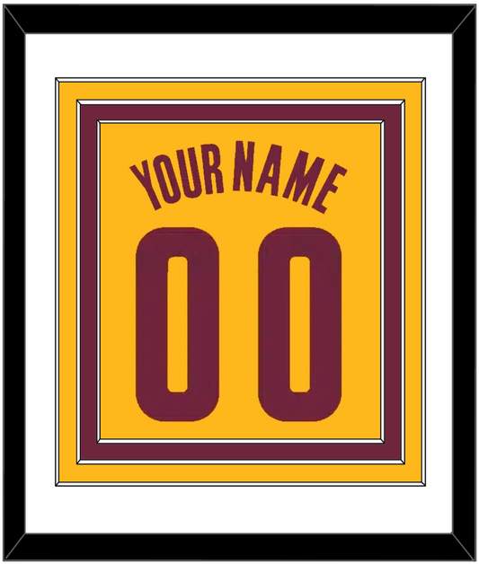 Cleveland Name & Full-Size Number - Combined