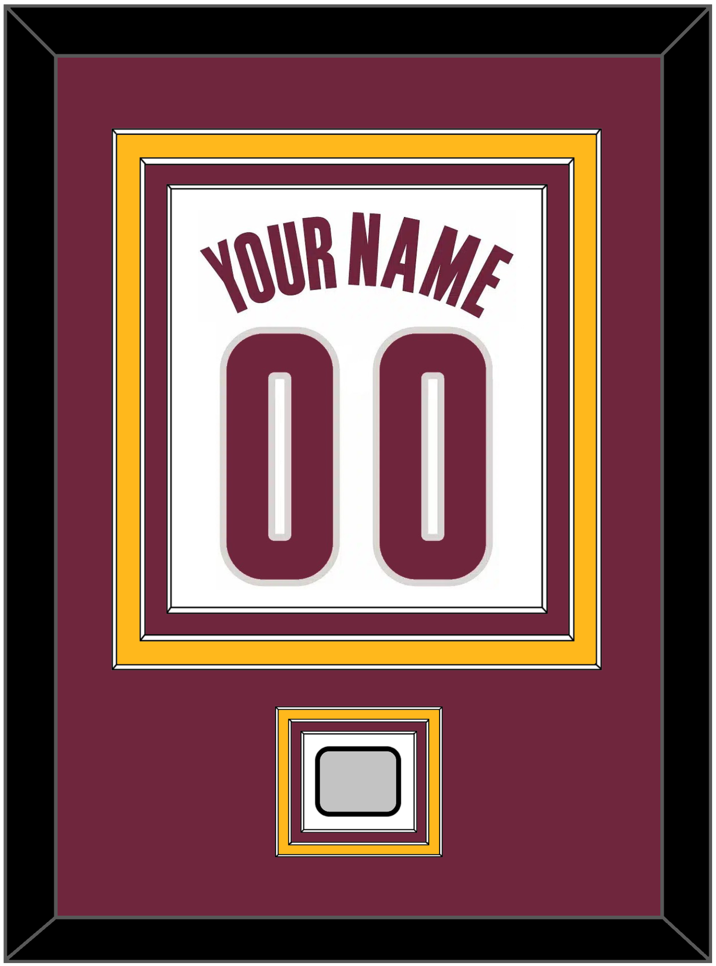 Cleveland Legacy Name & Full-Size Number - Combined