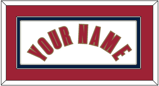 Cleveland Name - Home White (2003-2010) - Signature Tier 6