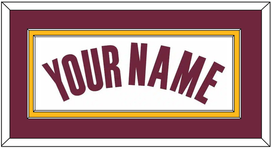 Cleveland Name - Home White (2010-2017) - Signature Tier 2
