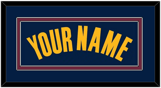 Cleveland Name - Alternate Blue (2014-2017) - Signature Tier 3