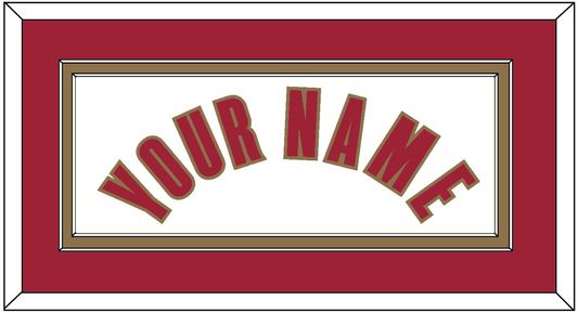 Cleveland Name - Home White (2003-2010) - Signature Tier 3