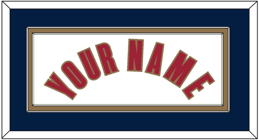 Cleveland Name - Home White (2003-2010) - Signature Tier 4
