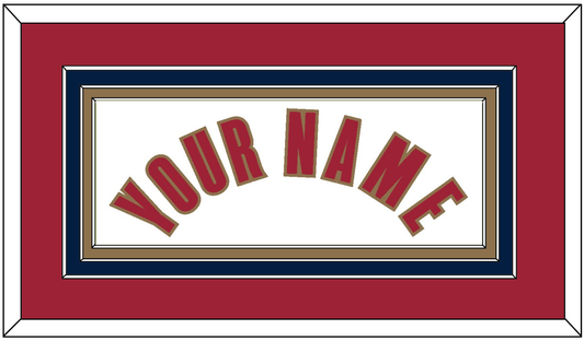 Cleveland Name - Home White (2003-2010) - Premier Tier 4