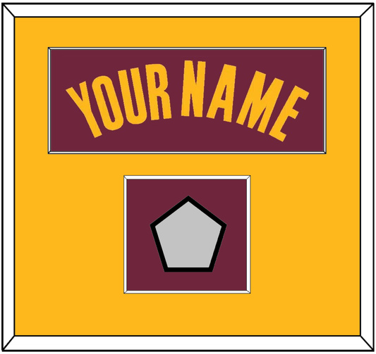 Cleveland Name & Champions Patch - Road Red (2010-2017) - Essential Tier 2