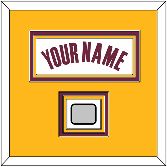 Cleveland Name & Finals Patch - Home White (2010-2017) - Premier Tier 3