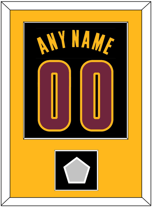 Cleveland Name & Number With Champions Patch - Black Pride (2015-2017) - Essential Tier 2