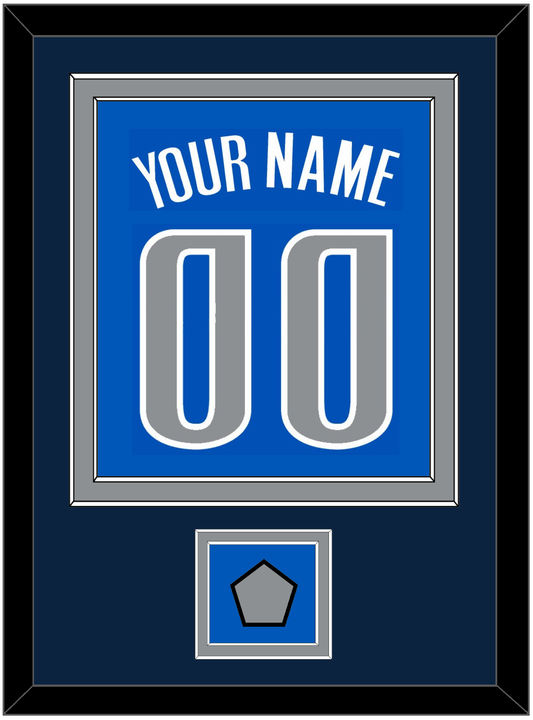 Dallas Name & Number With Finals Patch - Road Blue (2010-2017) - Signature Tier 2
