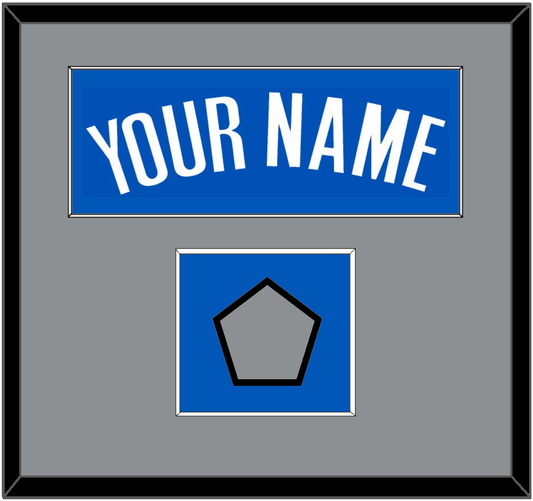 Dallas Name & Finals Patch - Road Blue (2010-2017) - Essential Tier 3