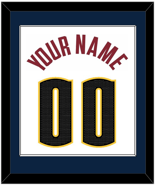 Denver Name & Number - White Association - Essential Tier 1