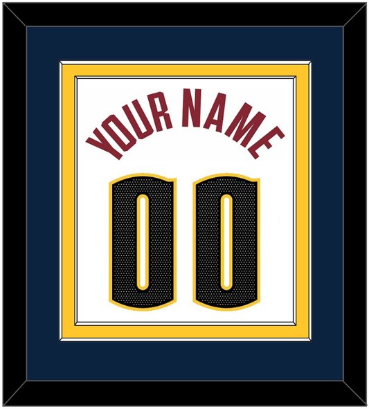 Denver Name & Number - White Association - Signature Tier 2