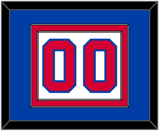 Detroit Number - Home White (1983-1966) - Signature Tier 2