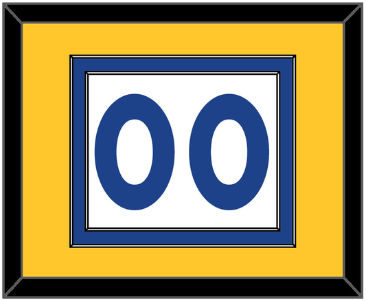 Golden State Number - Home White (2010-2019) - Signature Tier 3