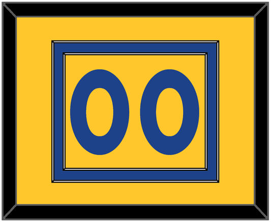 Golden State Number - Alternate Yellow (2013) - Signature Tier 2