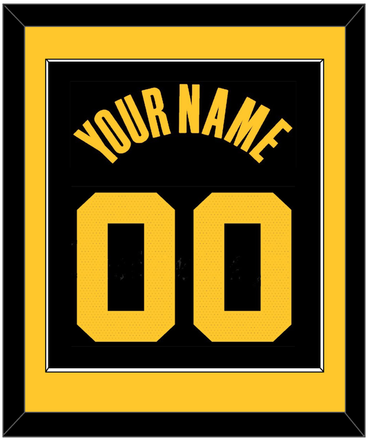 Golden State Name & Number - Black City (2021-2022) - Essential Tier 3