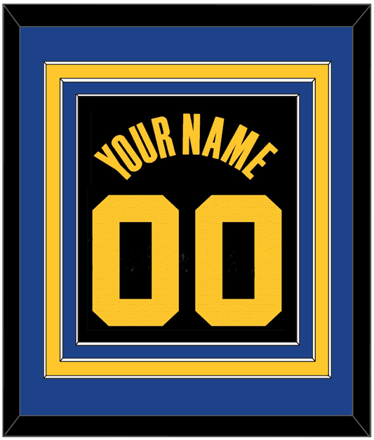 Golden State Name & Number - Black City (2021-2022) - Premier Tier 2