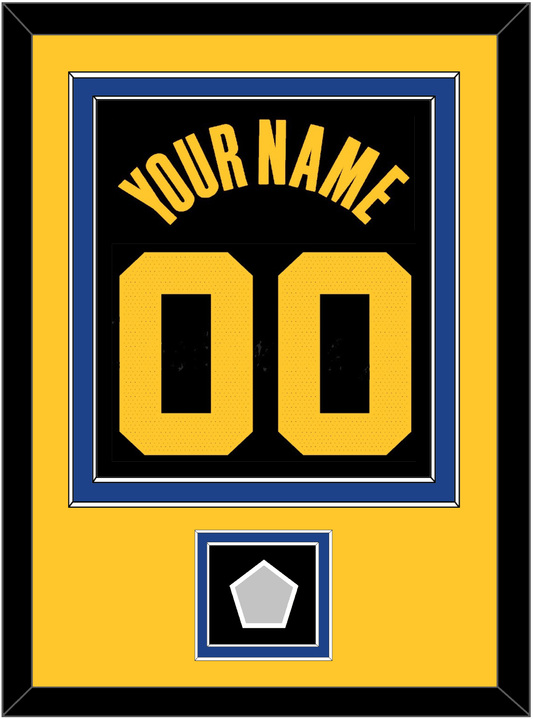 Golden State Name & Number With Champions Patch - Black City (2021-2022) - Signature Tier 4