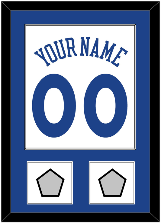 Golden State Name & Number With 2 Finals Patches - Home White (2010-2019) - Essential Tier 1