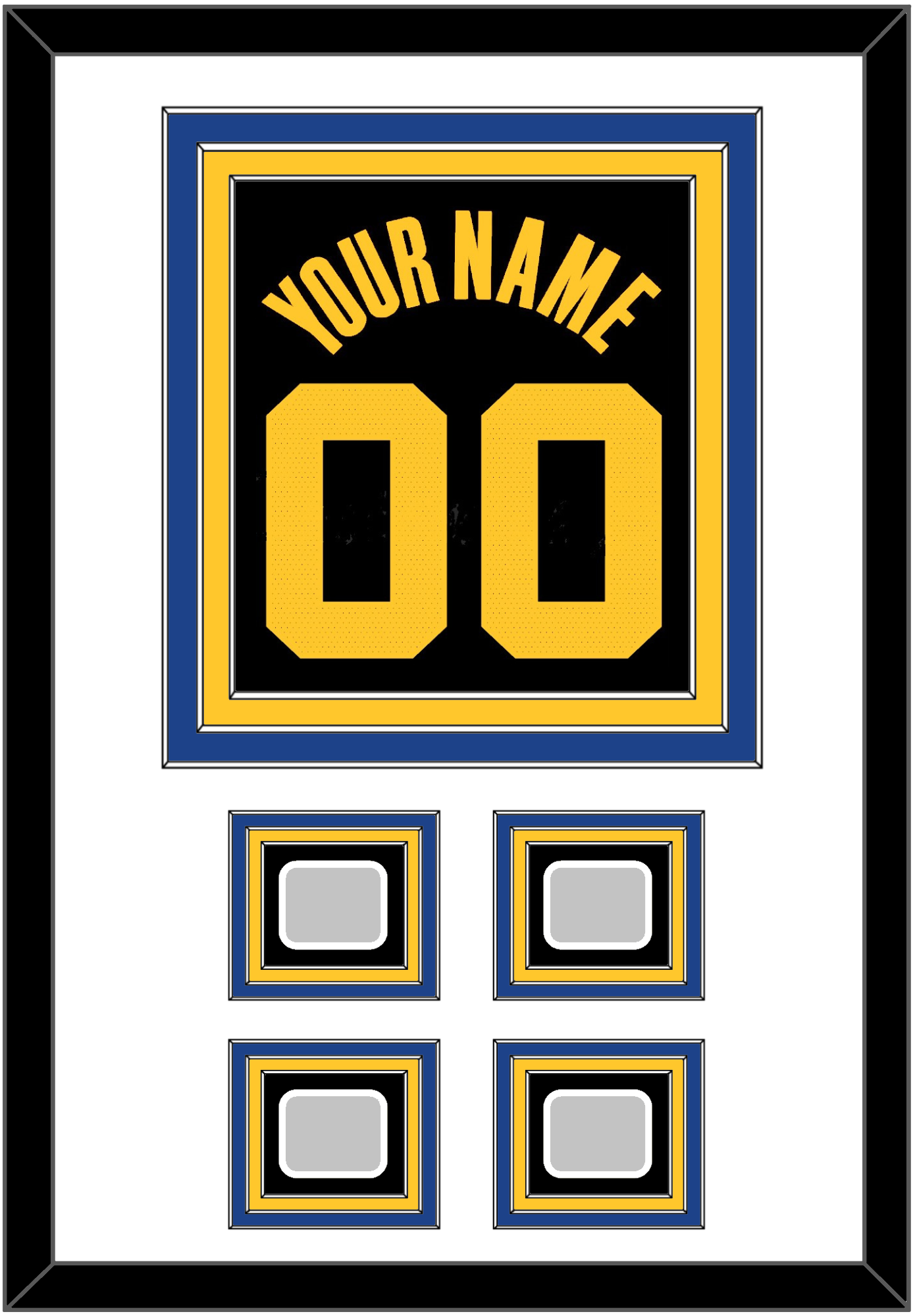 Golden State Legacy Name & Full-Size Number - Combined