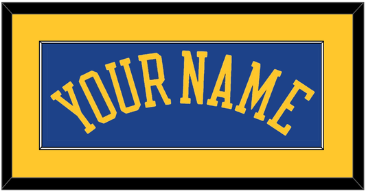 Golden State Name - Road Blue (2010-2019) - Essential Tier 2