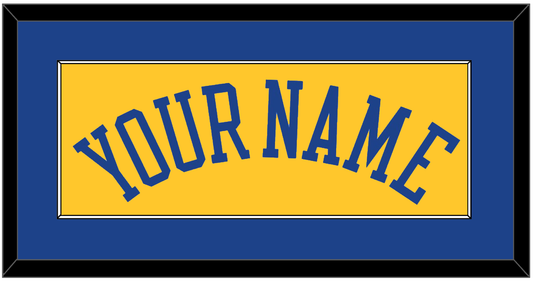 Golden State Name - Alternate Yellow (2013) - Essential Tier 2