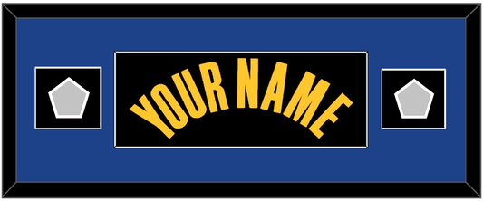 Golden State Name & 2 Champions Patches - Black City (2021-2022) - Essential Tier 4