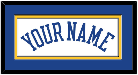 Golden State Name - Home White (2010-2019) - Signature Tier 2