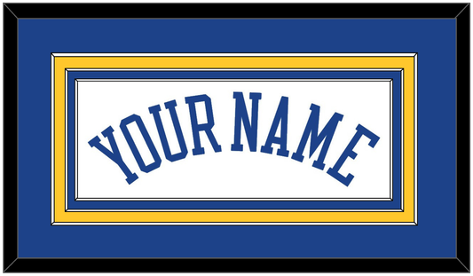 Golden State Name - Home White (2010-2019) - Premier Tier 2