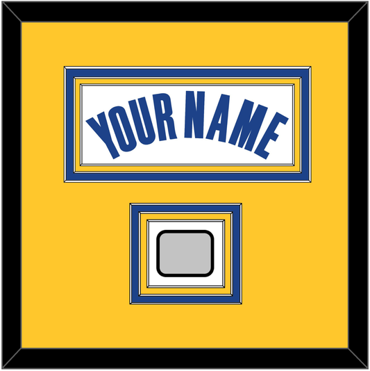 Golden State Name & Finals Patch - White Association - Premier Tier 3