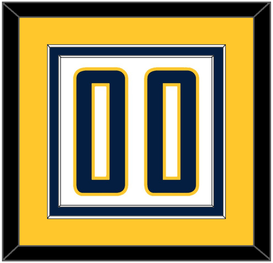 Indiana Number - Home White (2006-2017) - Signature Tier 4