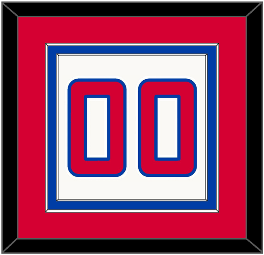 Los Angeles Number - Home White (2013-2015) - Signature Tier 4