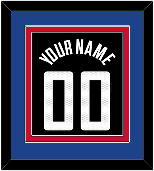 Los Angeles Name & Number - Black Statement (2017-2022) - Signature Tier 3