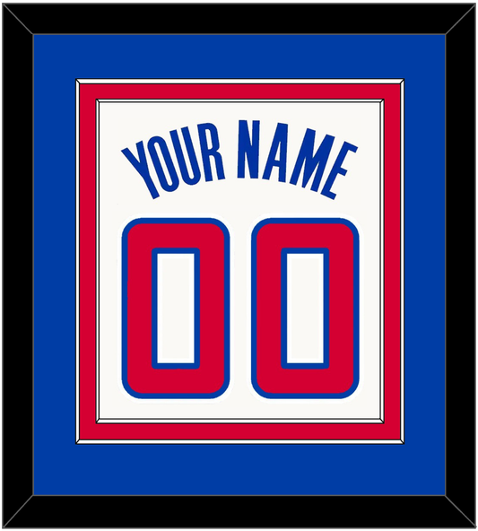 Los Angeles Name & Number - Home White (2013-2015) - Signature Tier 3