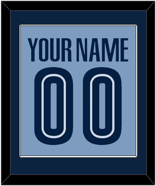 Memphis Name & Number - Alternate Light Blue (2004-2010) - Essential Tier 2